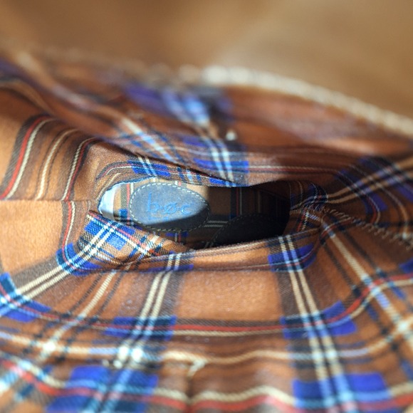 b.o.c. Born Concept Women's Brown Suede Studded Western Mid-Calf Boots Size 6 M - Picture 9 of 11